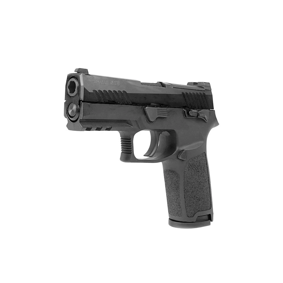 SIG SAUER M18 P320 GREEN GAS AIRSOFT PISTOL - BLACK (BY SIG AIR & VFC) - 6MM
