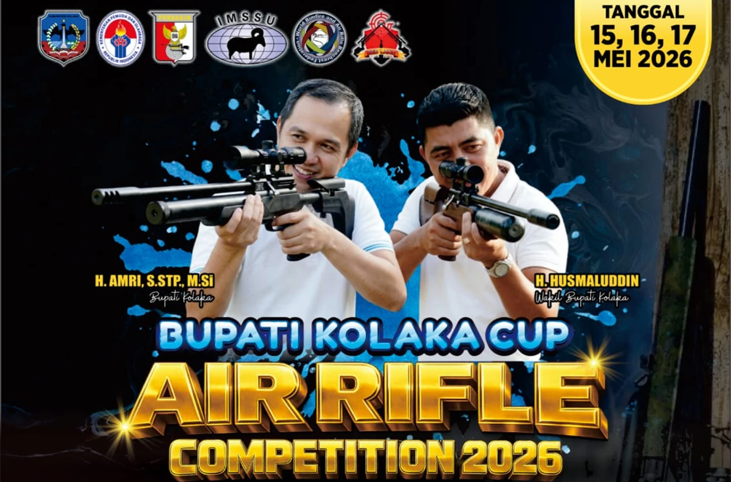 Bupati Kolaka Cup Air Rifle Competition 2026 Open Tournament Siap Digelar, Hadirkan Beragam Kategori Bergengsi