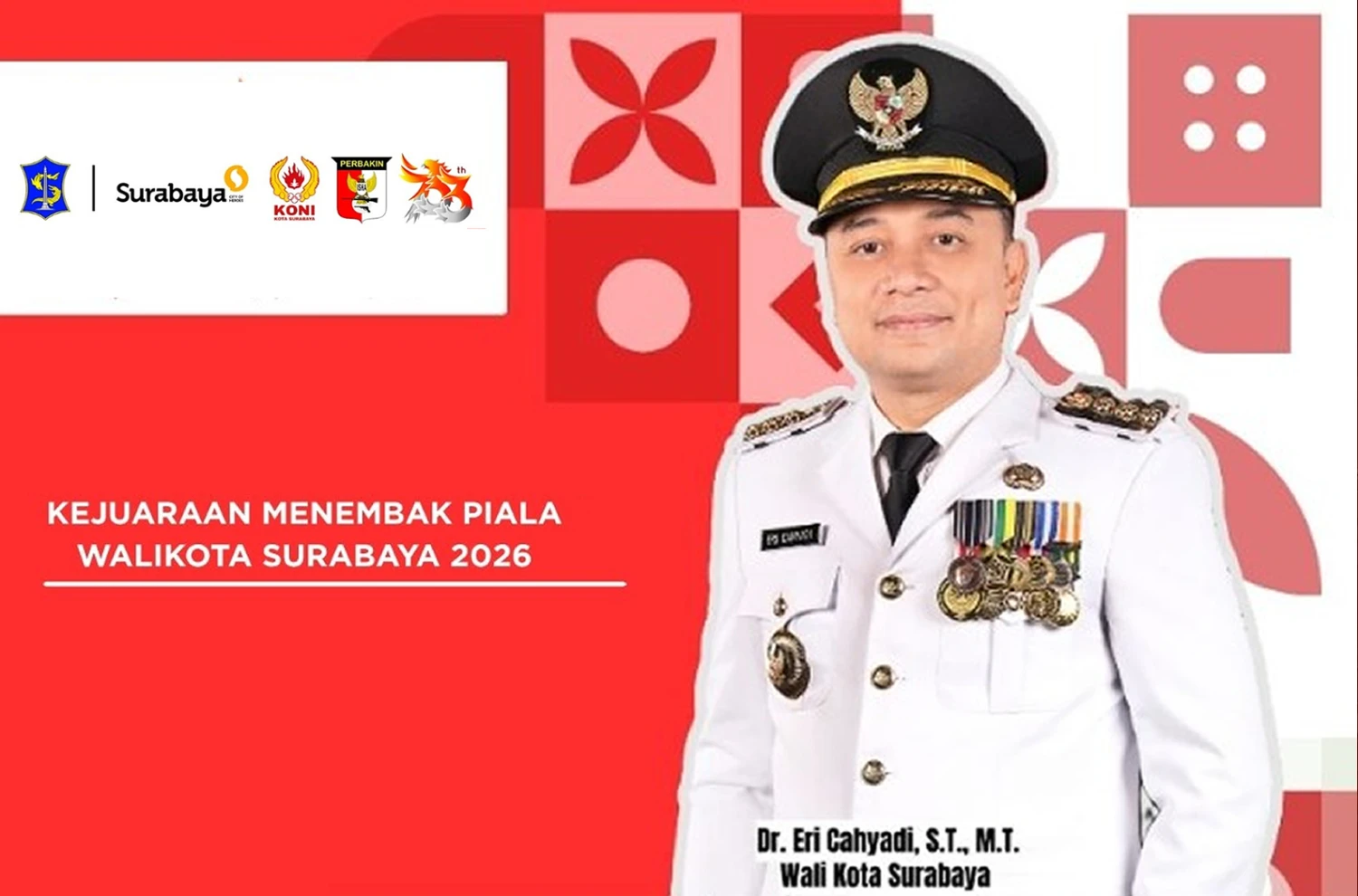 Kejuaraan Menembak Piala Walikota Surabaya 2026 Meriahkan HUT Kota Surabaya ke-737
