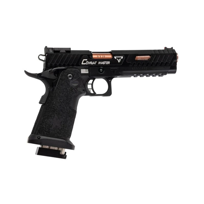 EMG TTI Combat Master x Staccato Gas Blowback Airsoft Pistol – Licensed Edition