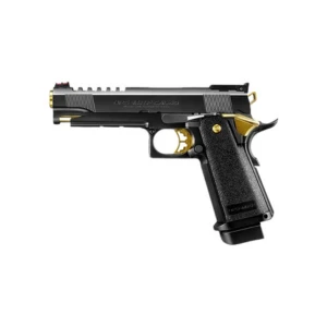 TOKYO MARUI HI CAPA 5.1 GOLD MATCH GREEN GAS AIRSOFT PISTOL