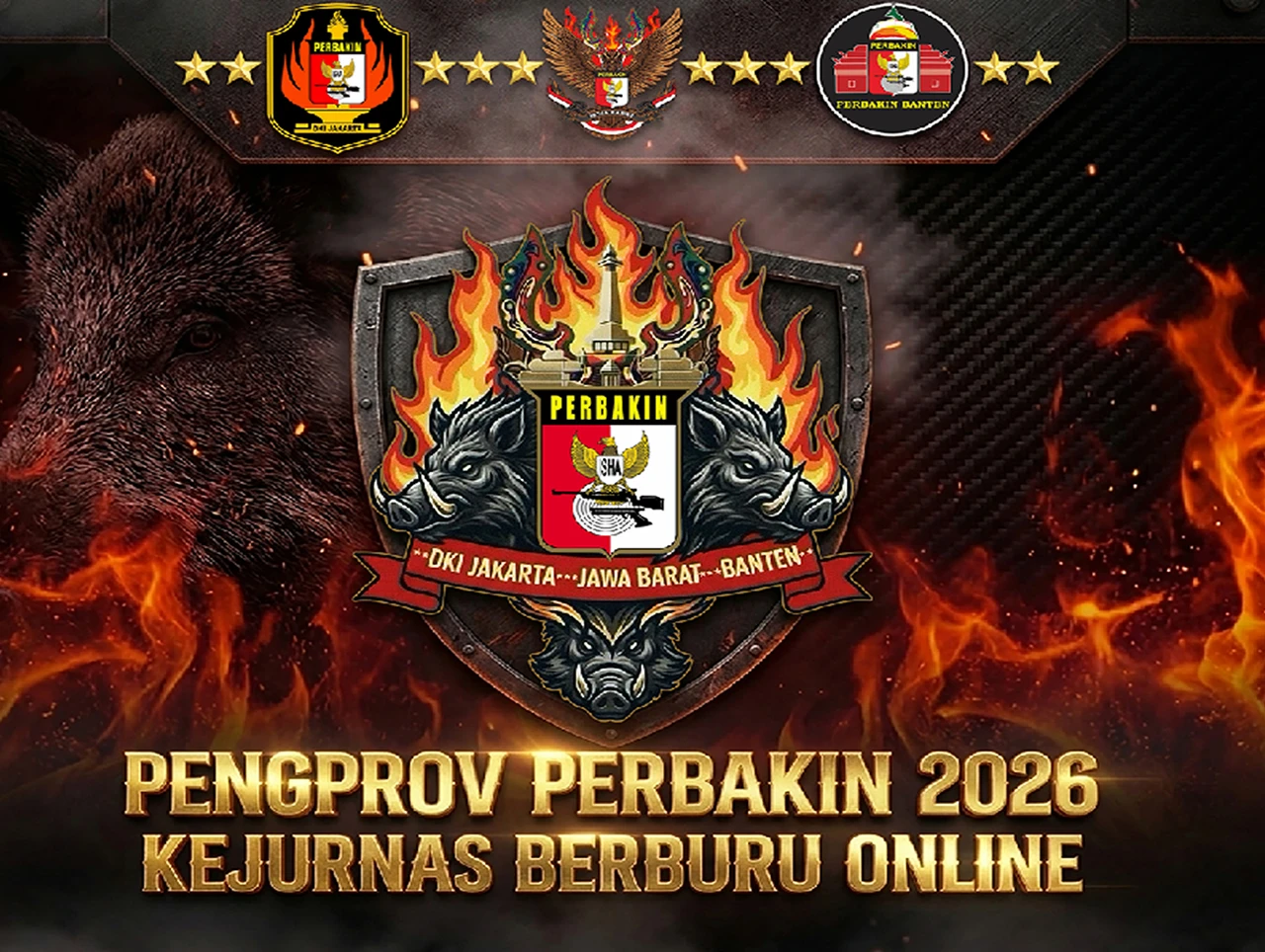 Pengprov Perbakin DKI Jakarta, Jawa Barat, dan Banten Umumkan Pemenang Doorprize Kejuaraan Nasional Berburu Online 2026