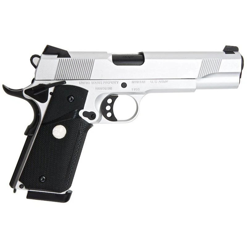 Army Armament R27 MEU 1911 Gas Blowback Airsoft Pistol – Silver