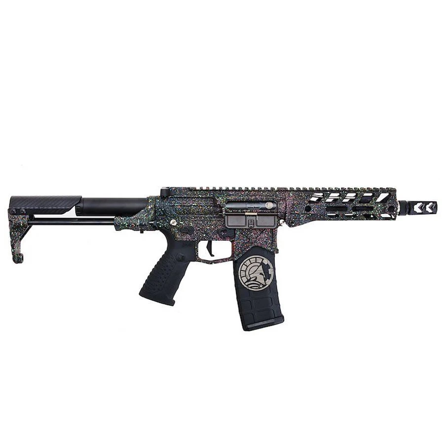 RWA BATTLE ARMS DEVELOPMENT SBR AIRSOFT AEG RIFLE (US AIRSOFT EDITION) - CERAKOTE 80S BAYSIDE