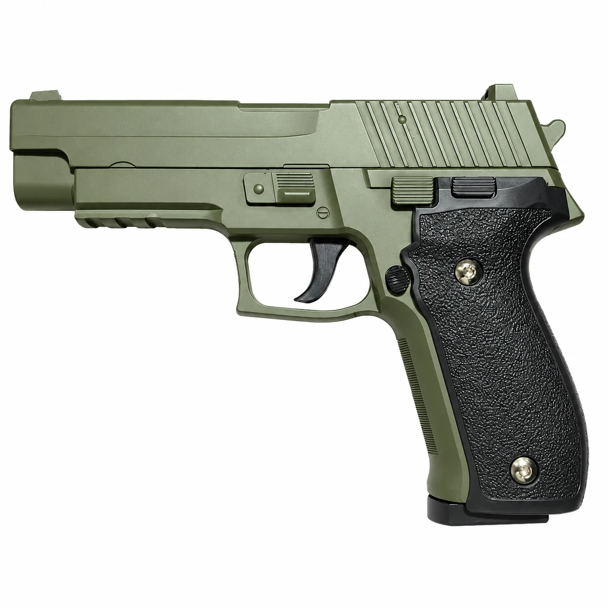 Galaxy G.26 Zinc Alloy Shell Army Green Spring Gun Airsoft